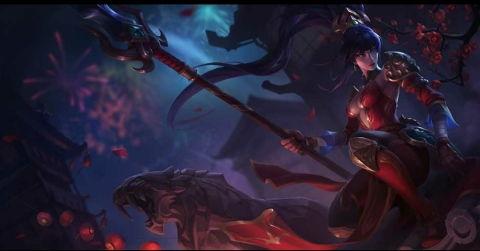 豹女皮肤爆料视频网页,神秘豹纹造型，网页视频提前曝光